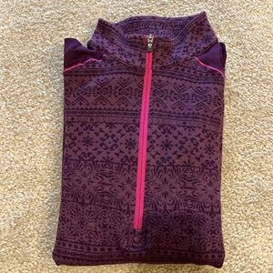 Kuhl wool blend 1/4 zip - size medium.